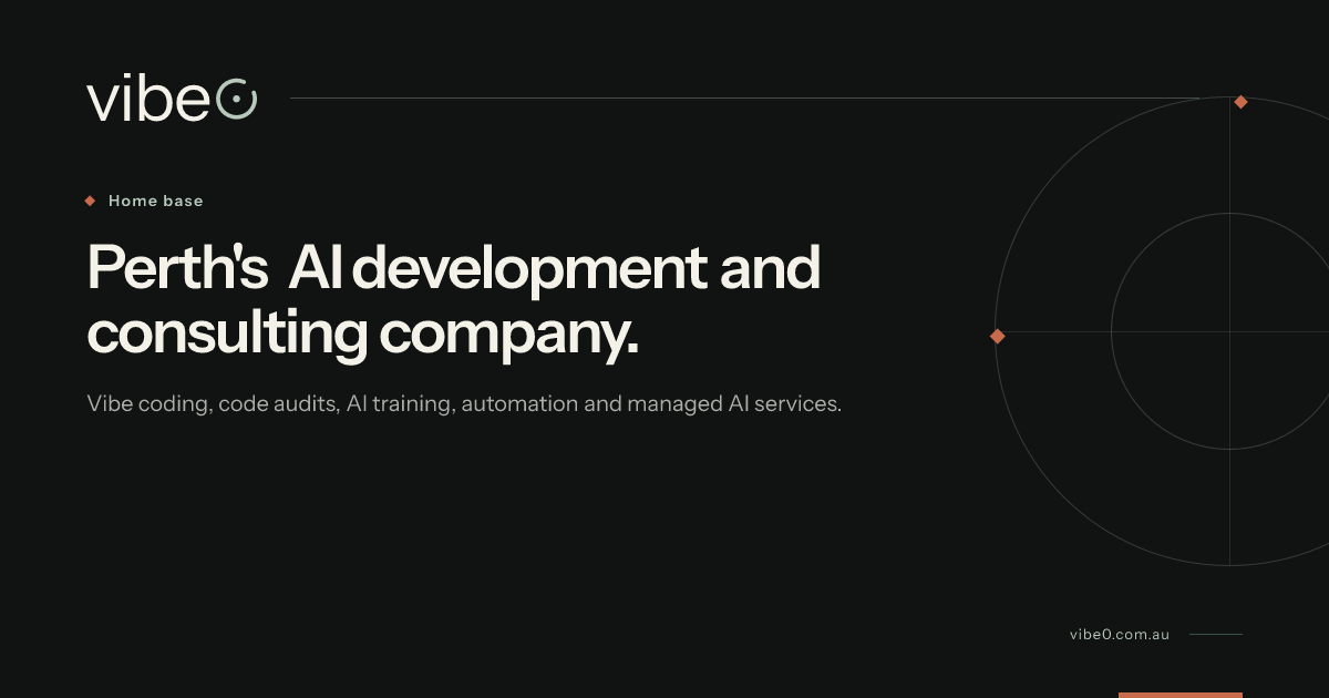 AI Consulting Perth WA | Mining, Resources & SMB | VibeZero